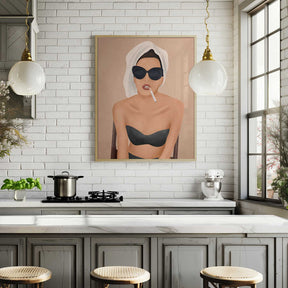 Morning Cigarette Poster