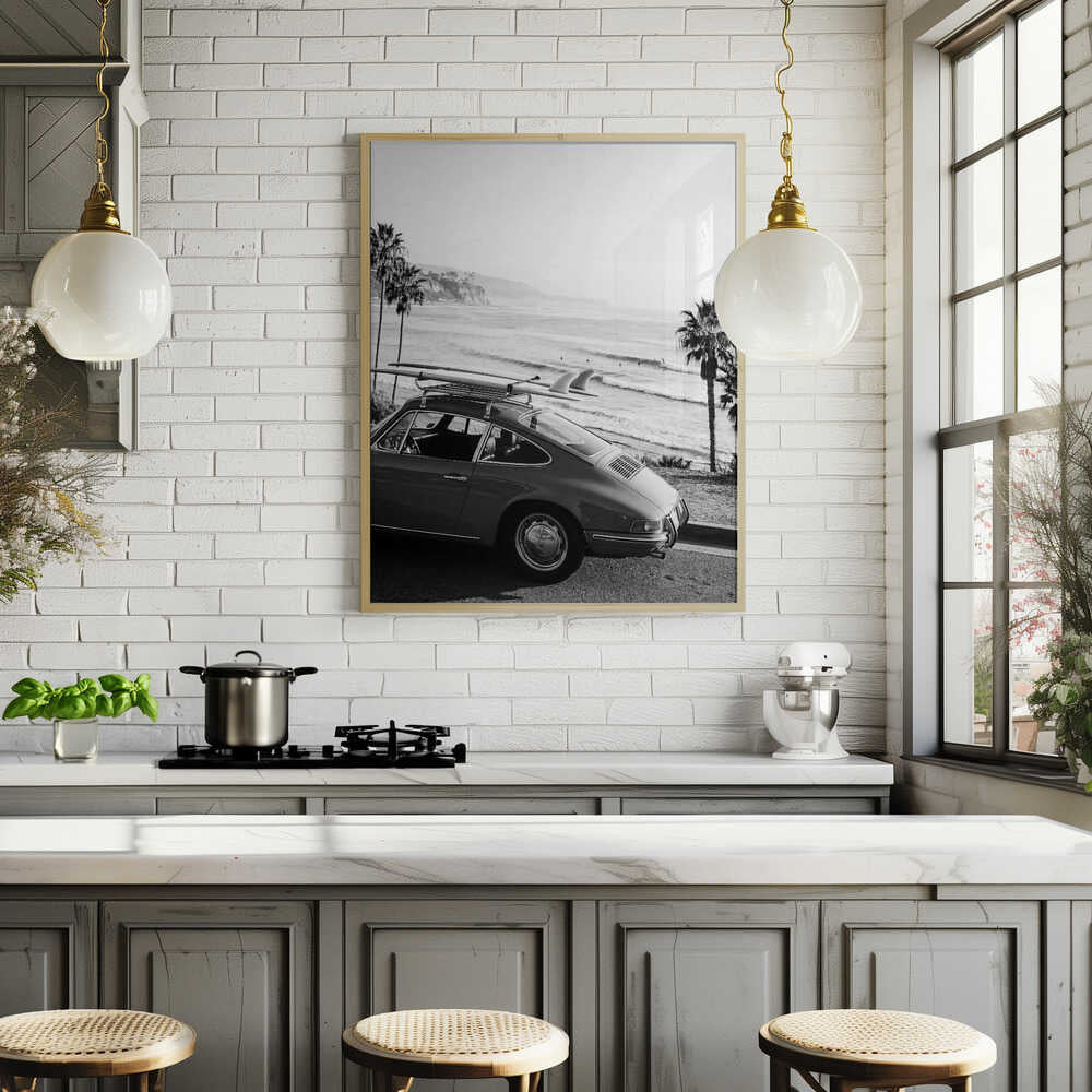 Posh Surfer Poster