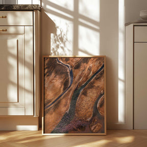 Flying over Palette Poster