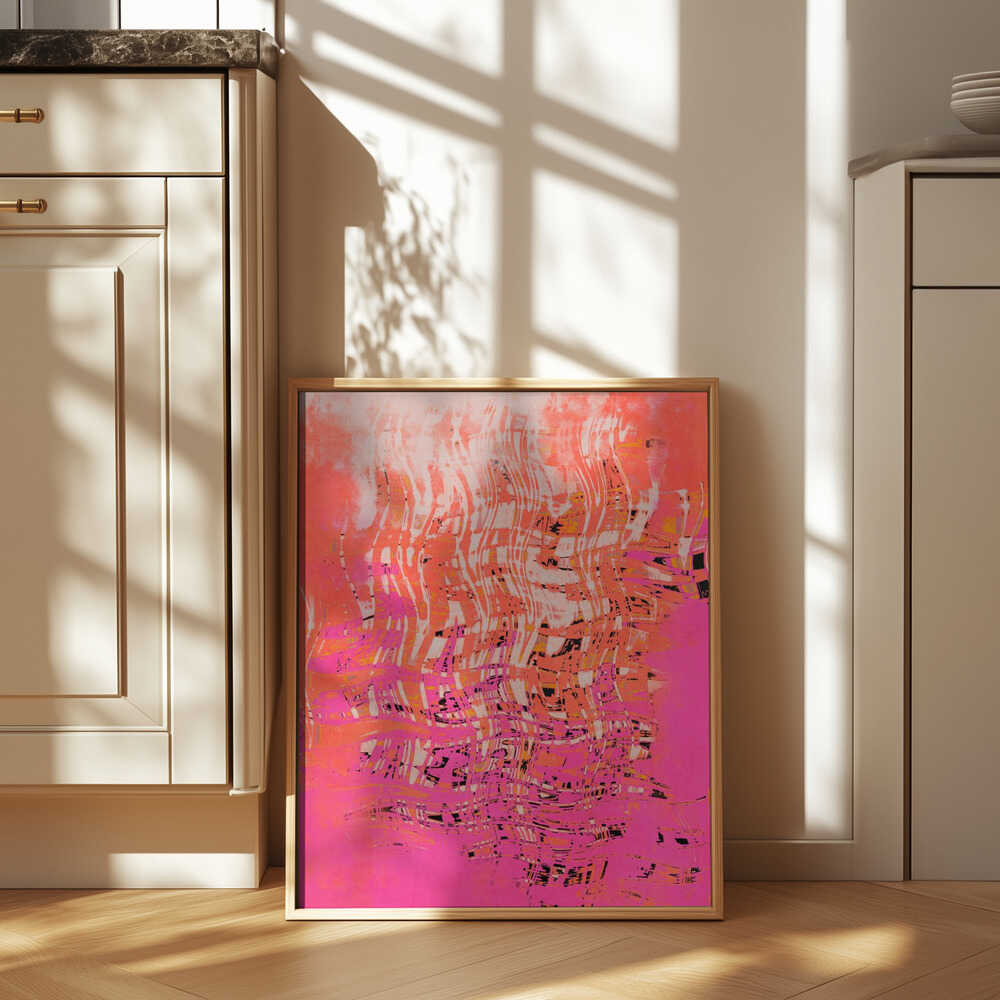 Vibrant Waves Poster
