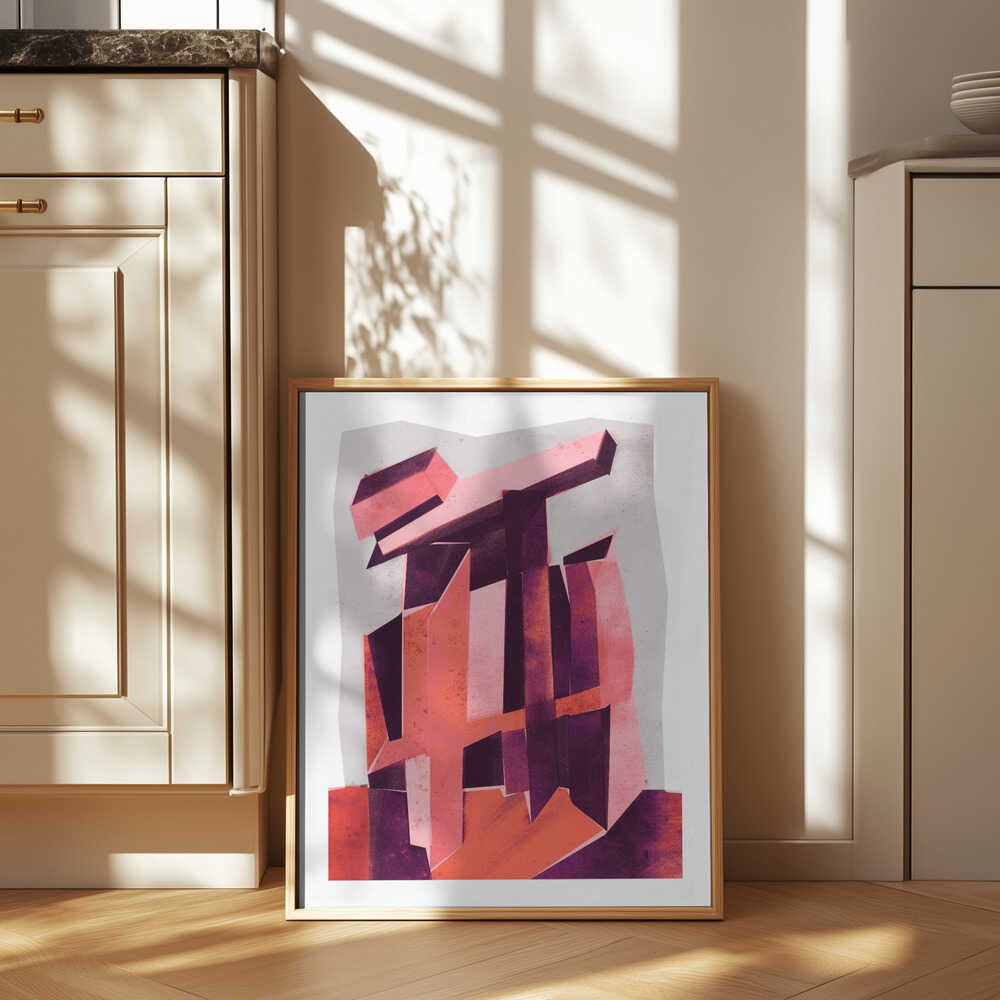 Geometric Symphony Poster