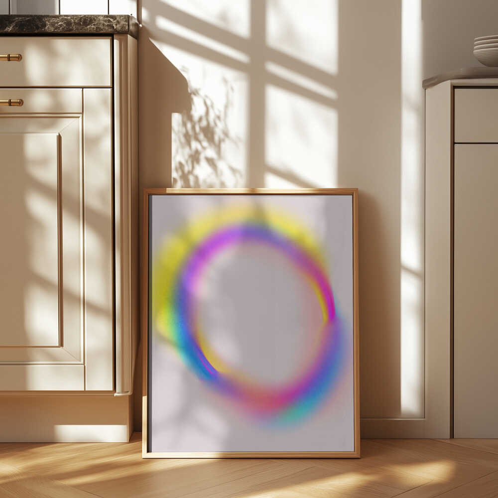 Luminous Spectrum Halo Poster
