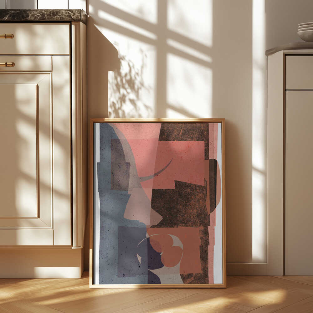 Fragmented Hues Poster