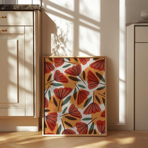 Autumn Leaf Dance Poster