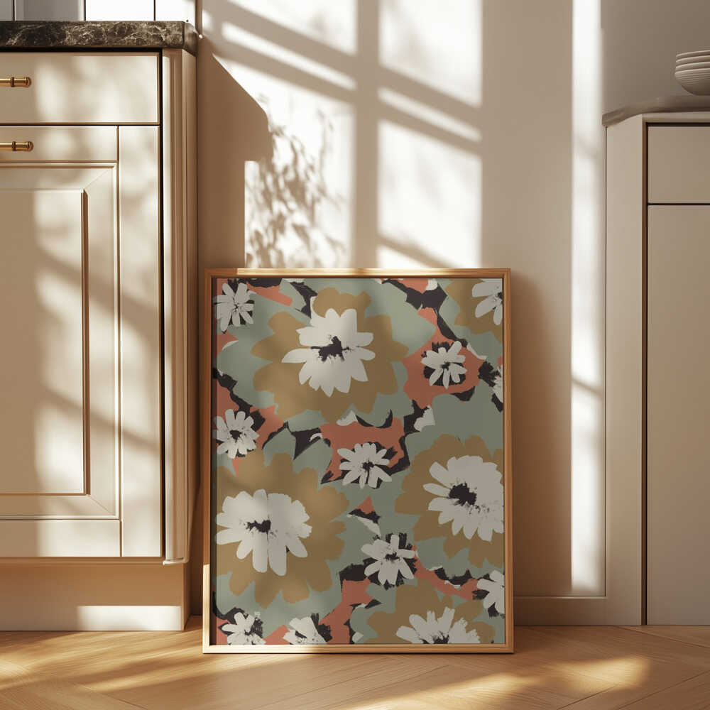 Floral Harmony Poster