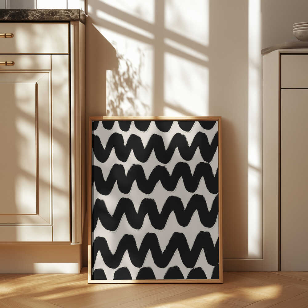 Zigzag Rhythm Poster