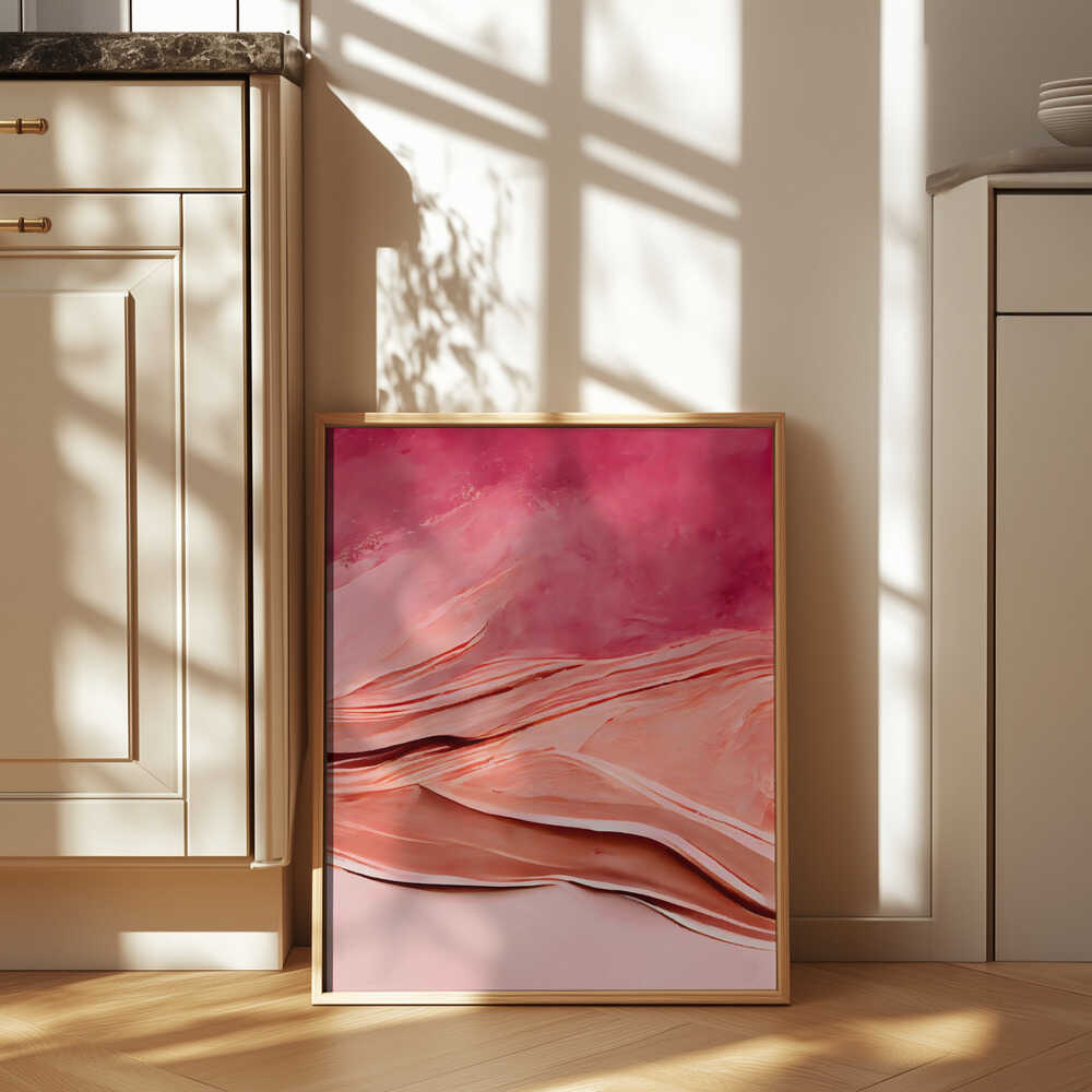 Crimson Dunes Poster