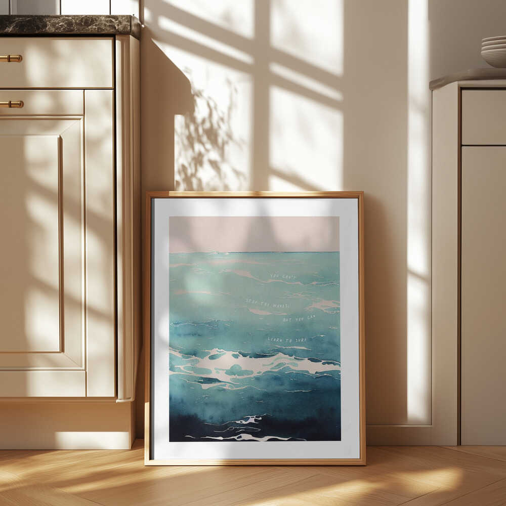 Learn To Surf Poster