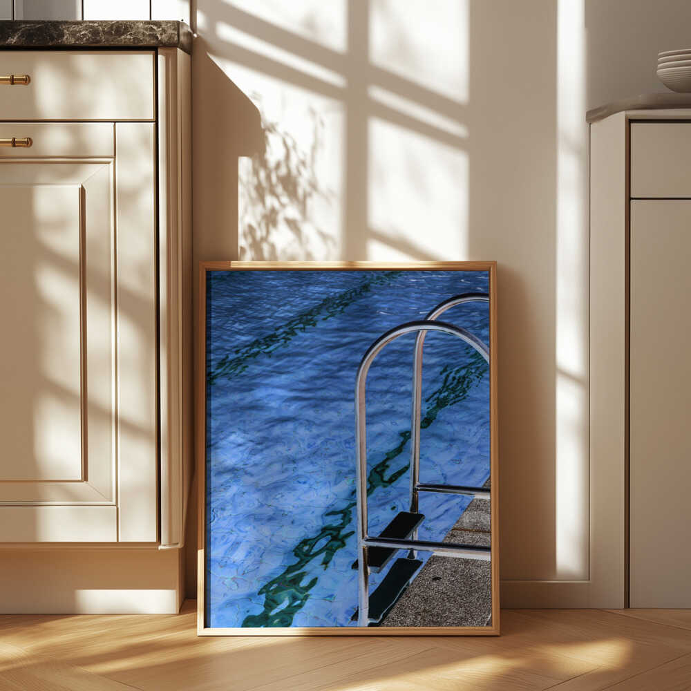 Poolside Reflections Poster