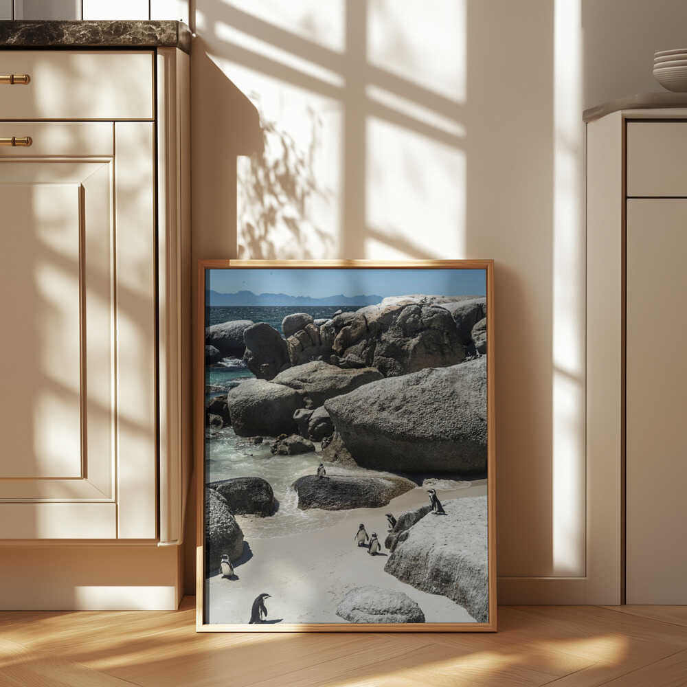 Penguin Cove Serenity Poster