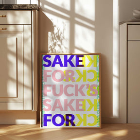 Vivid Repetition Poster