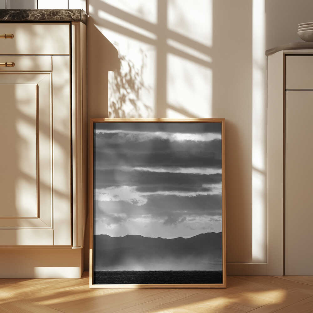 Black And White Landscape Poster