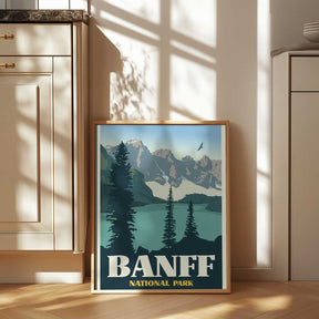 Banff National Park Travel Print Poster