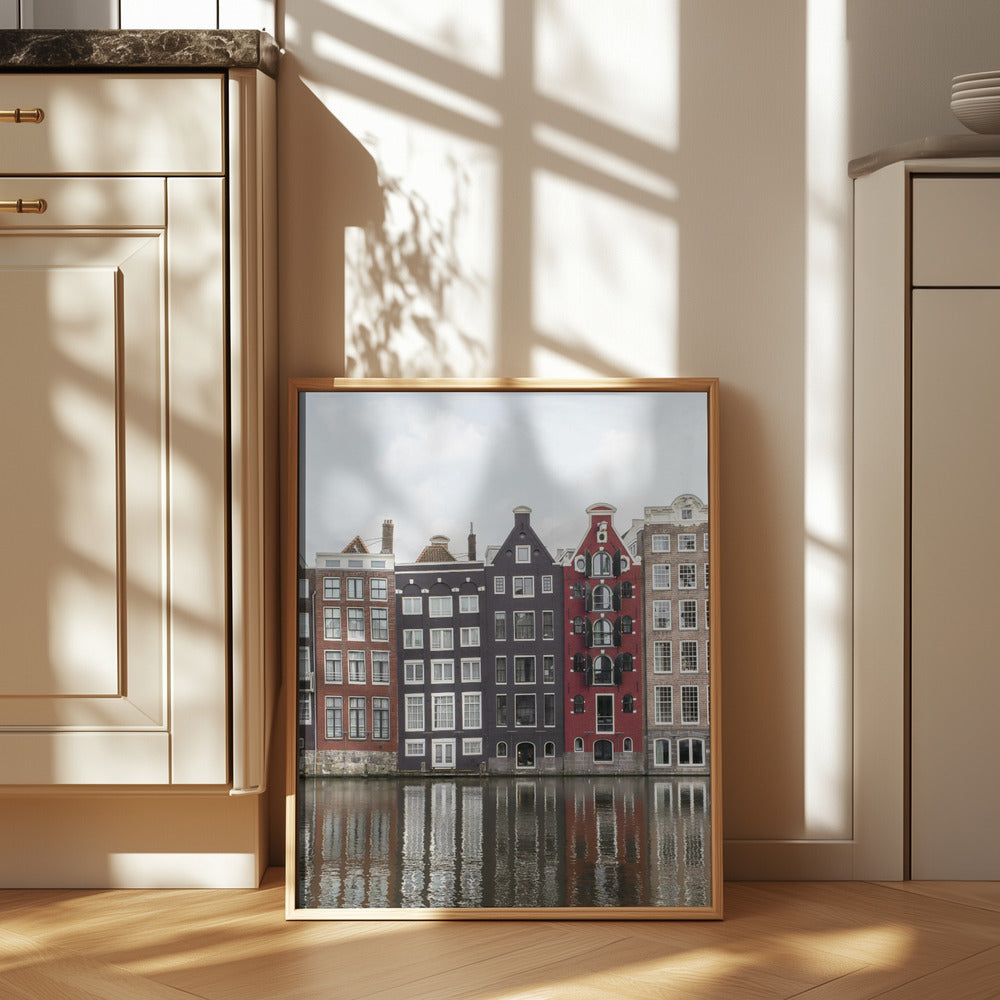 Canal Houses of Amsterdam Poster