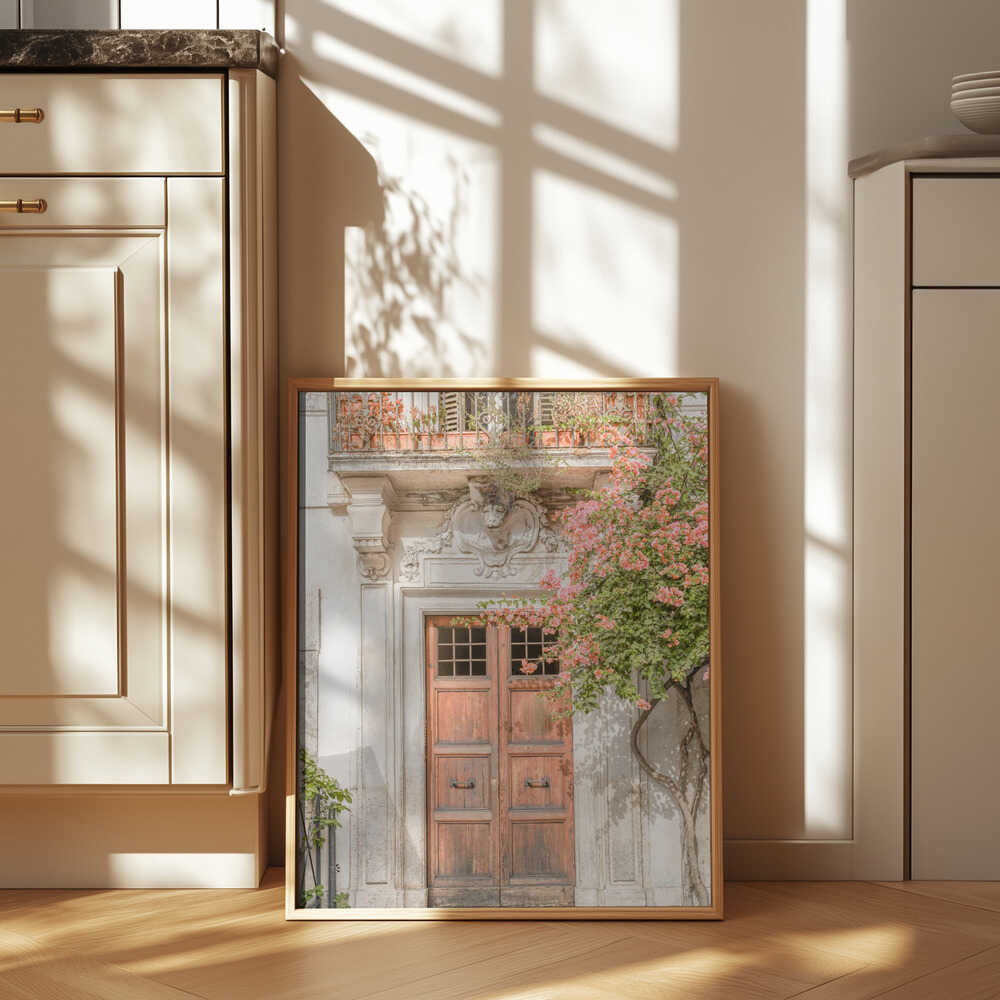 Floral Entry Poster