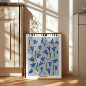 Small Bluebell - National flower of Sweden Poster