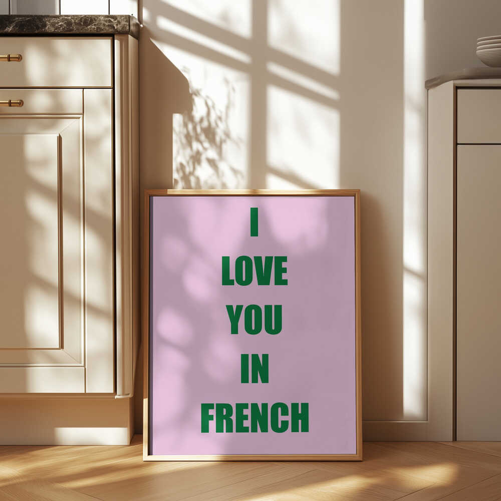 Frenchlovegreen Ratioiso Poster