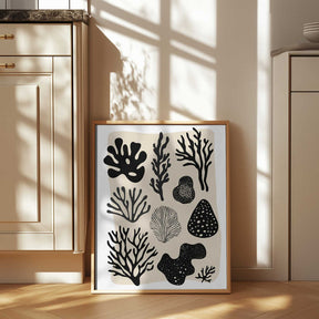 Ocean Shapes Poster