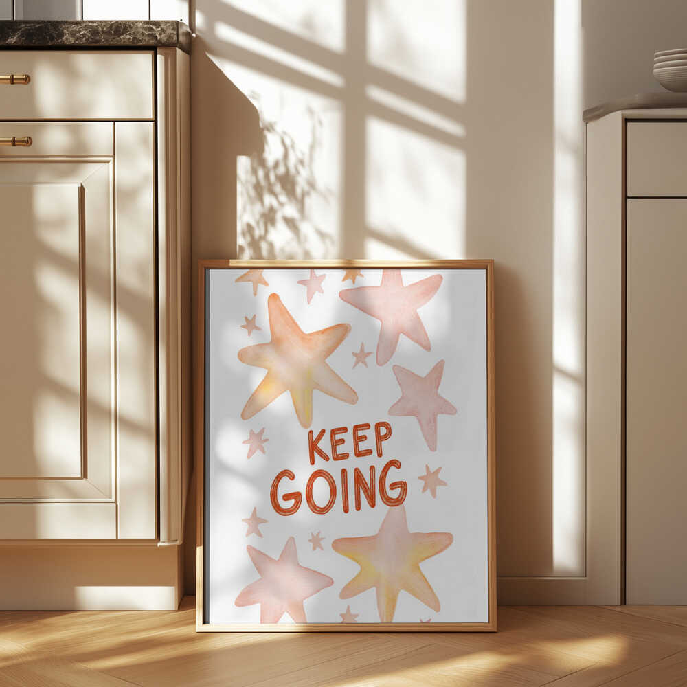Starry Encouragement Poster