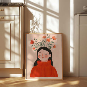 Floral Serenity Poster