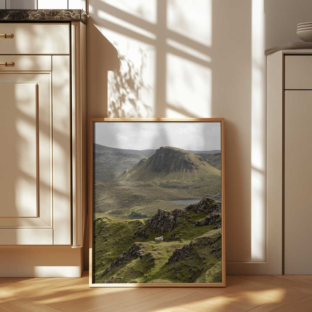 Quiraing Landscape on Scotland's Isle of Skye Poster