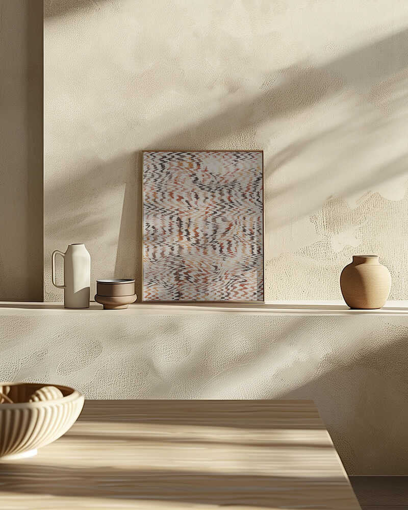 Rippled Tapestry Poster