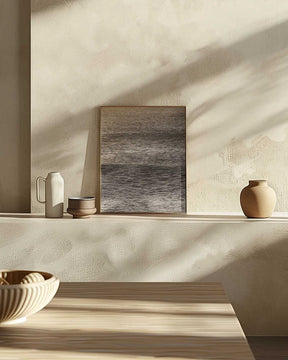 Golden Tide Ripples Poster