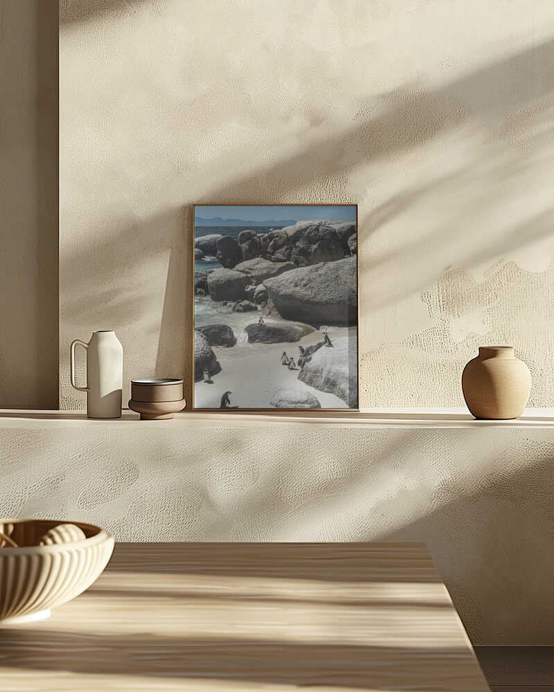 Penguin Cove Serenity Poster