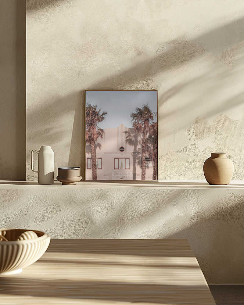 Palm Shadows Poster