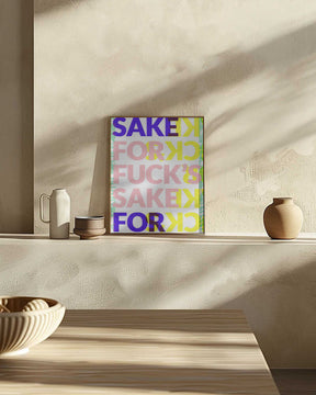 Vivid Repetition Poster