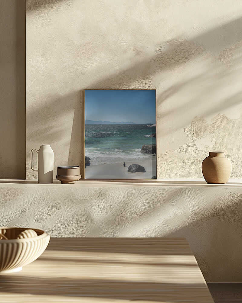 Penguin's Beach Walk Poster
