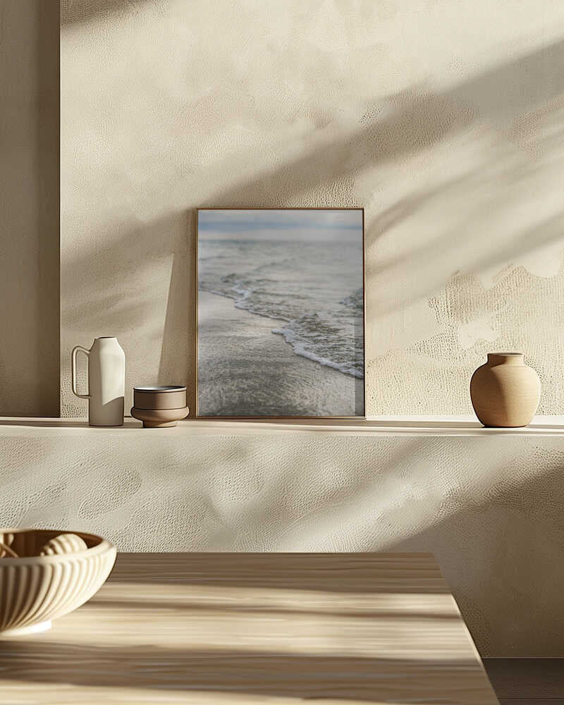 The Tranquil Beauty of the Sea Poster