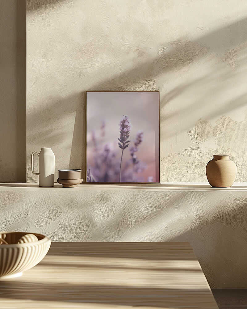 Lavender Serenity Poster