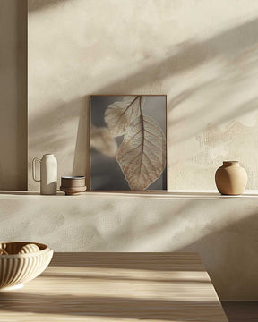 Ethereal Leaves Poster