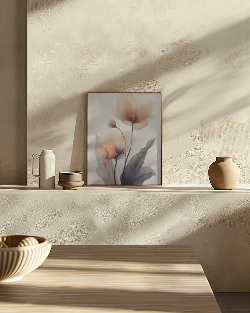 Ethereal Blooms Poster