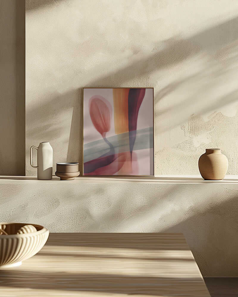 Flowing Hues Poster