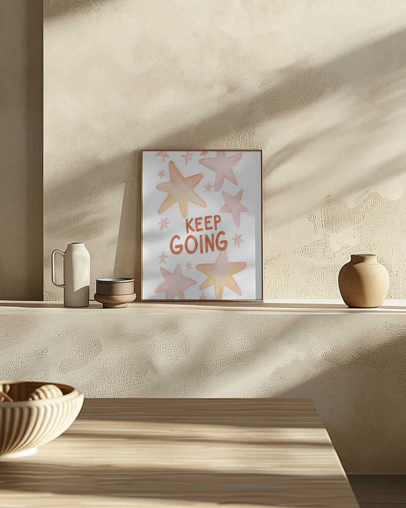 Starry Encouragement Poster