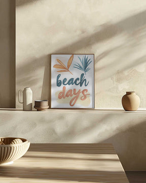 Sandy Serenity Poster