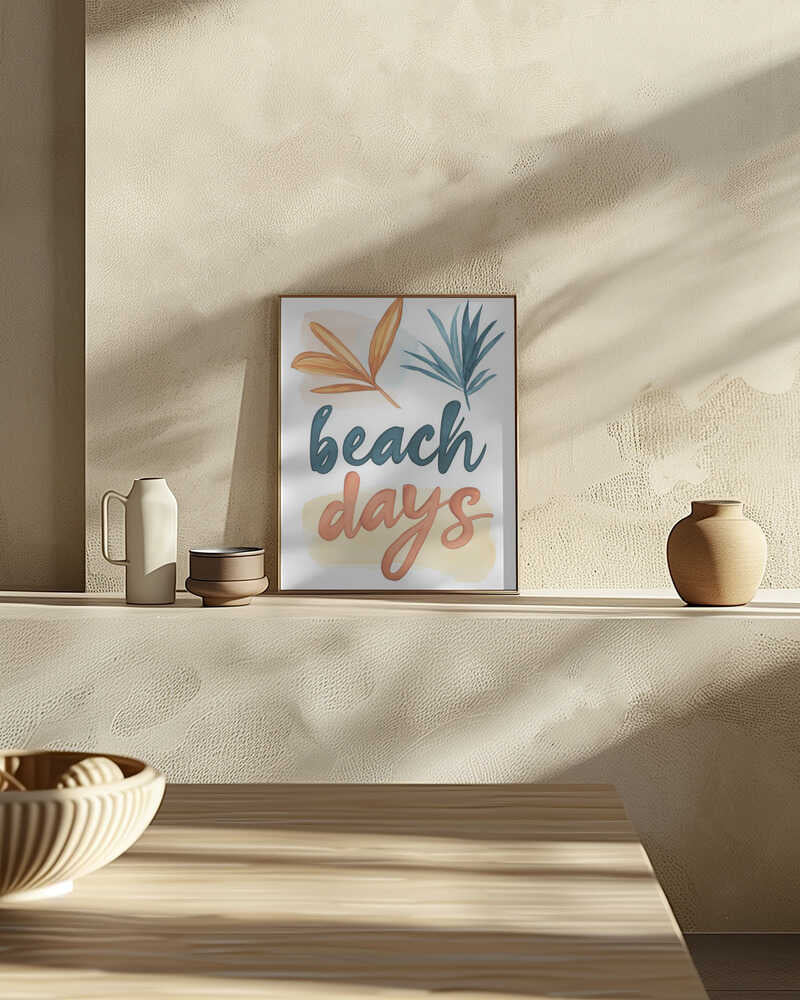 Sandy Serenity Poster