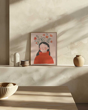 Floral Serenity Poster