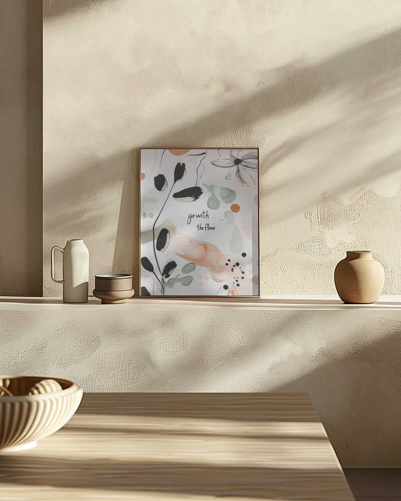 Fluid Harmony Poster