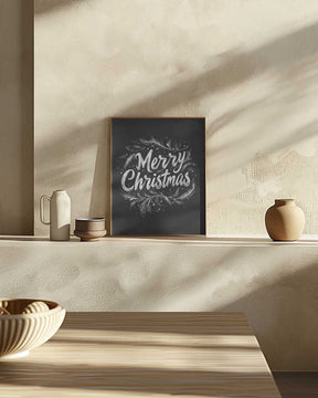 Holiday Chalk Wishes Poster