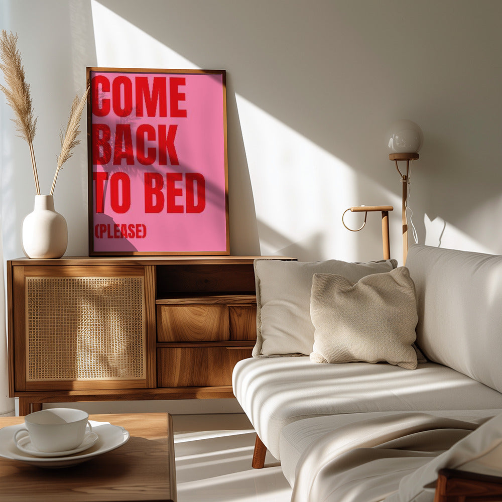 Come Back to Bed Poster