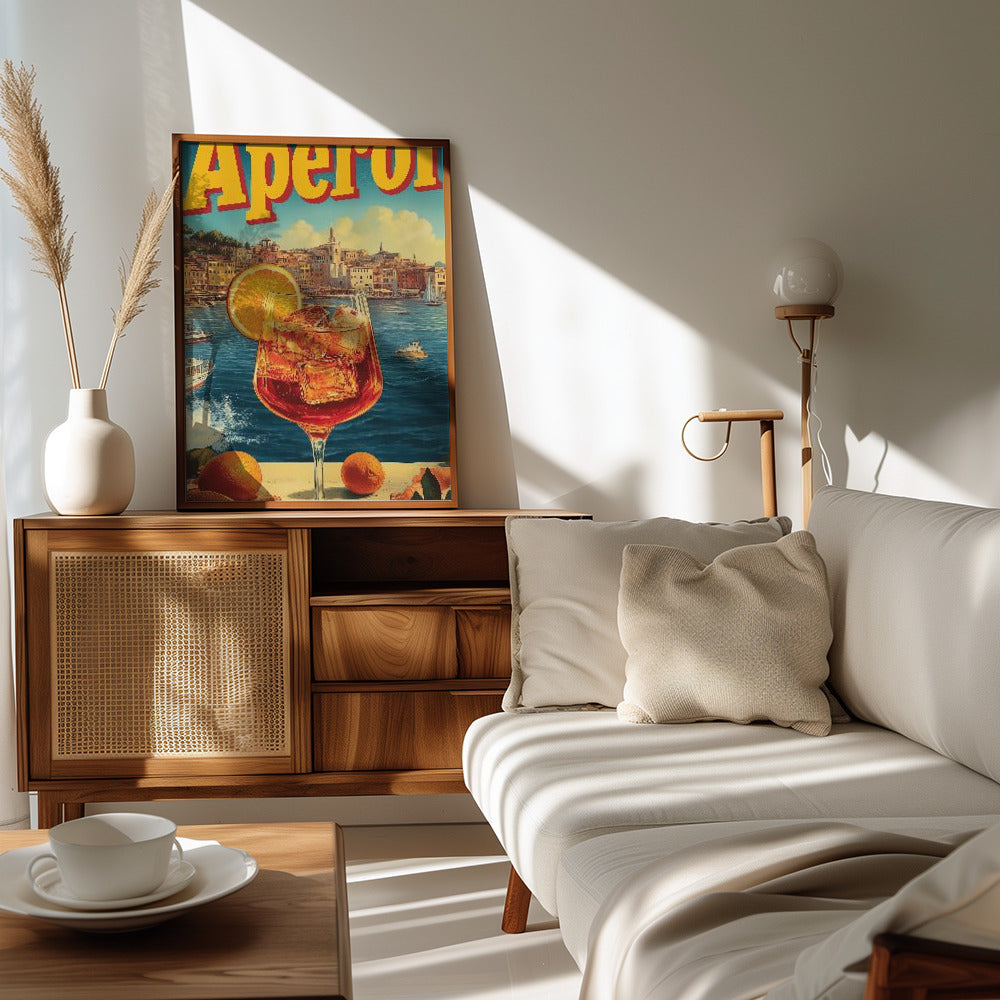 Aperol Vintage Commercial Poster