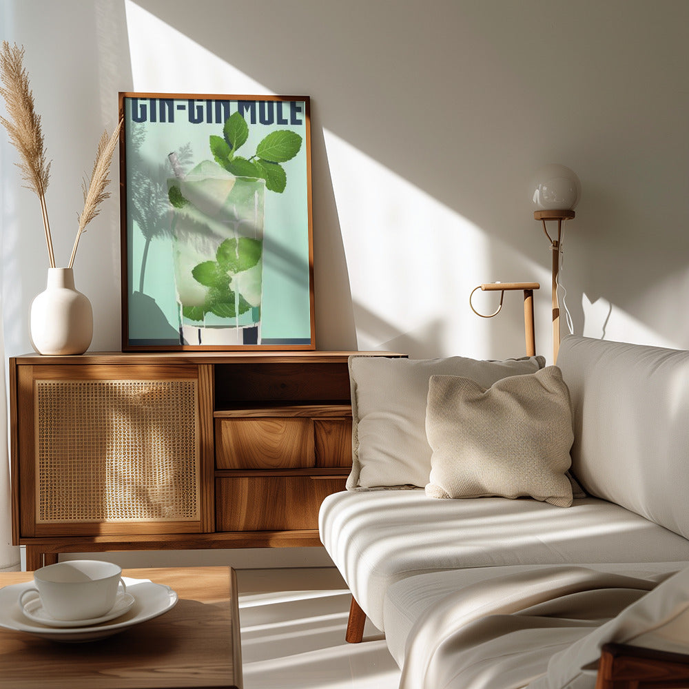 Gin Gin Mule Poster