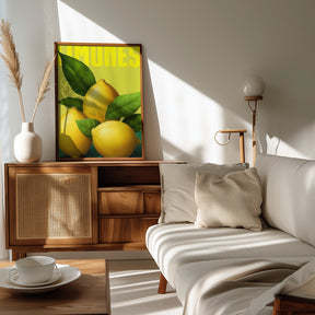 Limones Poster