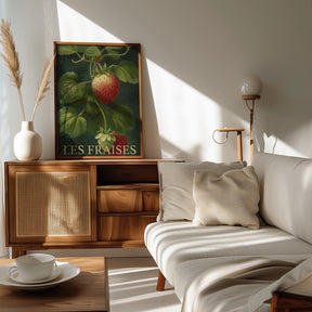 Les Fraises - Strawberries Poster