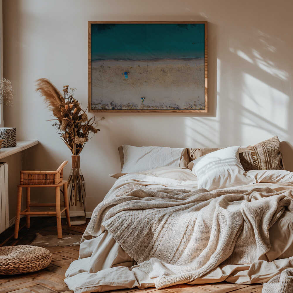 a day at the beach Poster