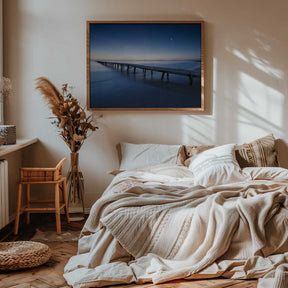 Blue Jetty Poster