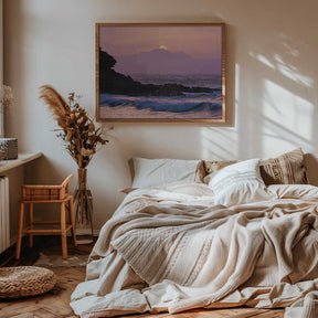 Purple Morning Poster